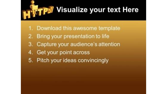 Conceptual Image For Internet PowerPoint Templates Ppt Backgrounds For Slides 0713