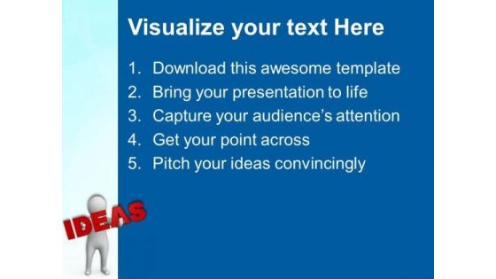Conceptual Image Of New Ideas PowerPoint Templates Ppt Backgrounds For Slides 0713