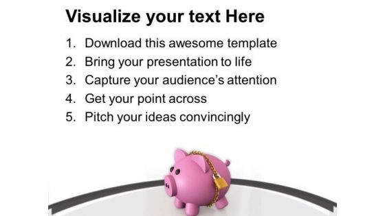 Conceptual Image Of Safe Investment PowerPoint Templates Ppt Backgrounds For Slides 0713