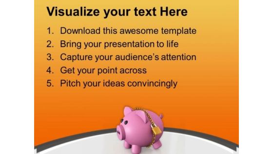 Conceptual Image Of Safe Investment PowerPoint Templates Ppt Backgrounds For Slides 0713