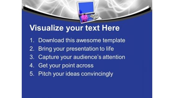 Conceptual Image Of Saving Banking PowerPoint Templates Ppt Backgrounds For Slides 0113