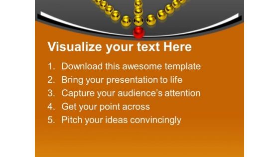 Conceptual Image Of Teamwork Leadership PowerPoint Templates And PowerPoint Themes 0912