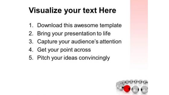 Conceptual Image Of Teamwork PowerPoint Templates And PowerPoint Themes 0912