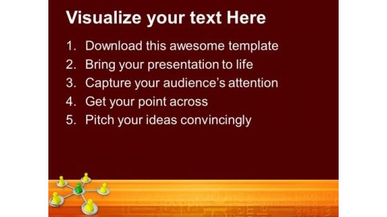 Conceptual Image Of Teamwork PowerPoint Templates Ppt Backgrounds For Slides 0113