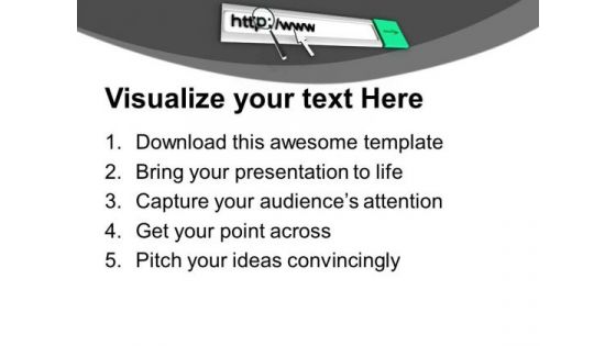 Conceptual Image Of Web Search PowerPoint Templates Ppt Backgrounds For Slides 0213