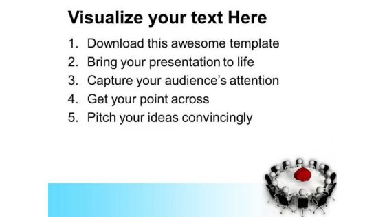 Conference Discussing About Business PowerPoint Templates Ppt Backgrounds For Slides 0813