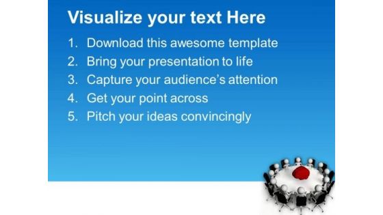 Conference Discussing About Business PowerPoint Templates Ppt Backgrounds For Slides 0813