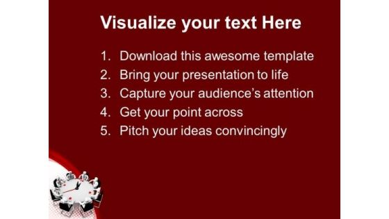 Conference Meeting For Time Business PowerPoint Templates Ppt Backgrounds For Slides 0213