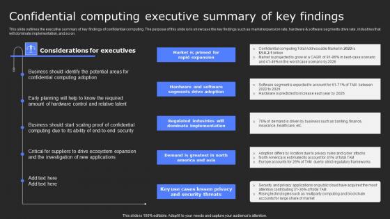 Confidential Computing Executive Summary Of Key Secure Computing Framework Guidelines Pdf Confidential Computing Executive Summary Of Key Secure Computing Framework Guidelines Pdf