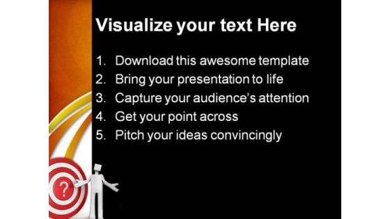 Confuse And Depression Concept Business PowerPoint Templates And PowerPoint Backgrounds 0311