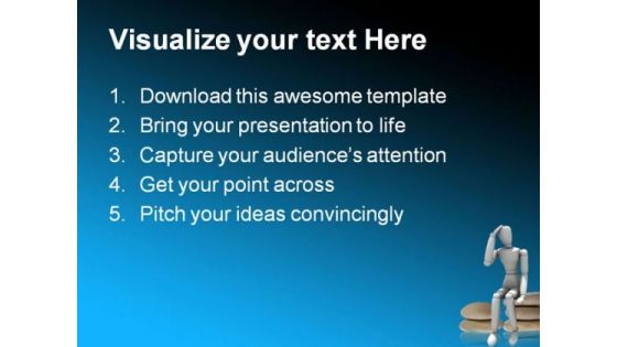 Confused Person Finance PowerPoint Templates And PowerPoint Backgrounds 1011
