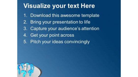 Confusion For Business Strategy PowerPoint Templates Ppt Backgrounds For Slides 0313