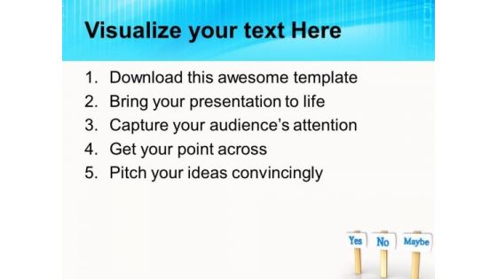 Confusion In Taking Decision PowerPoint Templates Ppt Backgrounds For Slides 0313
