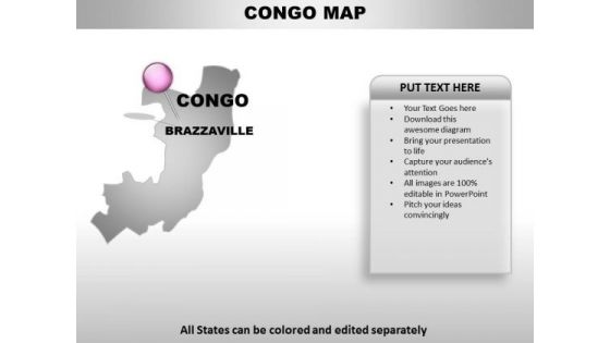 Congo Country PowerPoint Maps