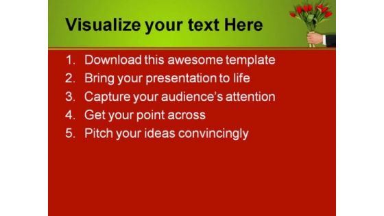 Congrats Business PowerPoint Template 0610