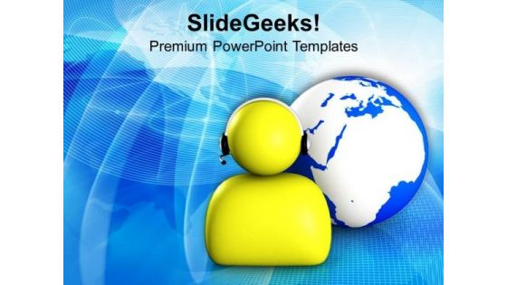 Connect With Global Market PowerPoint Templates Ppt Backgrounds For Slides 0513