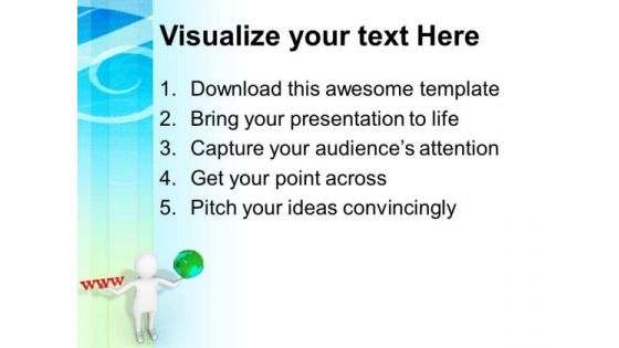 Connect With Networking Concept PowerPoint Templates Ppt Backgrounds For Slides 0413