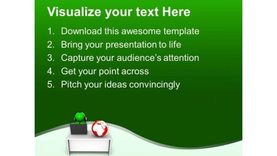 Connect Your Business With Global Economy PowerPoint Templates Ppt Backgrounds For Slides 0713