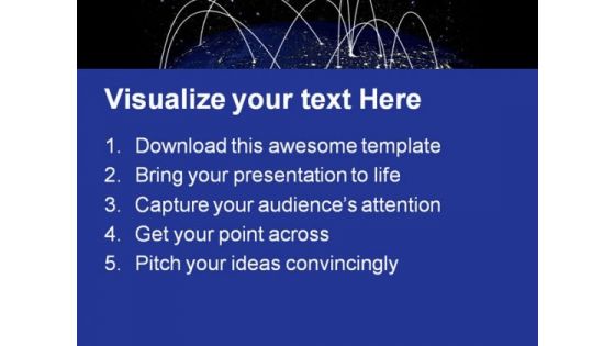 Connections Earth PowerPoint Themes And PowerPoint Slides 0511