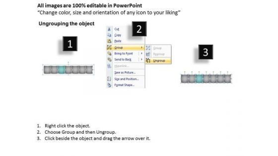 Consistent Way To Represent The Steps Flow Chart Slides Free PowerPoint Templates