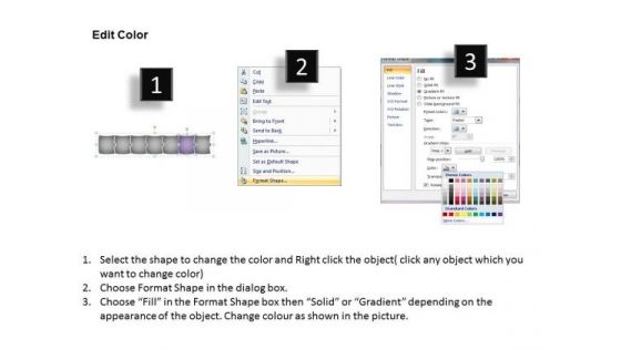 Consistent Way To Represent The Steps Flow Chart System PowerPoint Slides