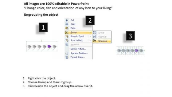 Constant Representation Of 6 Stages Using Arrows Ppt What Is Process Flow Chart PowerPoint Slides