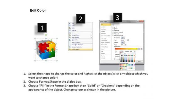 Construction Cubes Ppt Slides