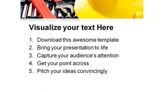 Construction Tools Business PowerPoint Themes And PowerPoint Slides 0711