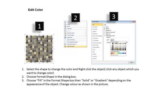 Consulting Diagram 169 Pieces 13x13 Rectangular Jigsaw Puzzle Matrix Strategy Diagram