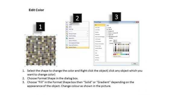 Consulting Diagram 225 Pieces 15x15 Rectangular Jigsaw Puzzle Matrix Strategy Diagram