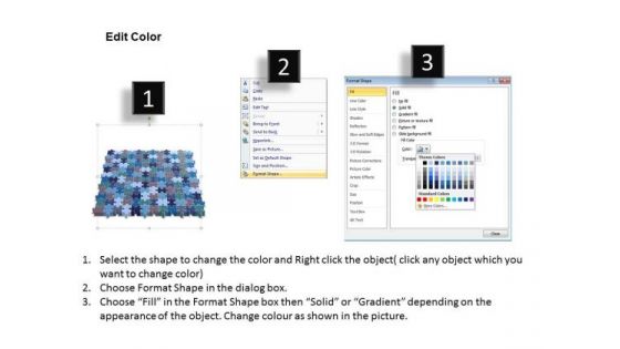 Consulting Diagram 3d 144 Pieces 12x12 Rectangular Jigsaw Puzzle Matrix Strategic Management