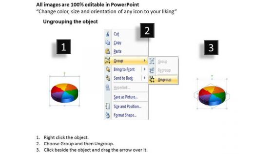 Consulting Diagram 3d Cycle Process Flow Chart 6 Stages Strategy Diagram