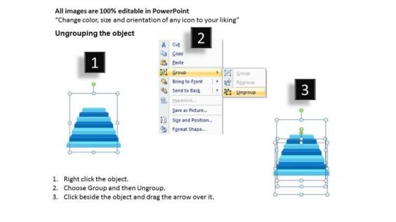 Consulting Diagram 3d Layer Diagram For Business Process Business Diagram