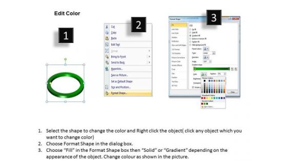 Consulting Diagram 3d Rings 11 Stages Strategy Diagram