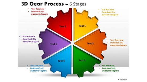 Consulting Diagram 3d Stages Style Business Diagram