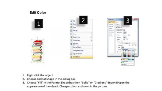 Consulting Diagram Books Stacked Strategic Management