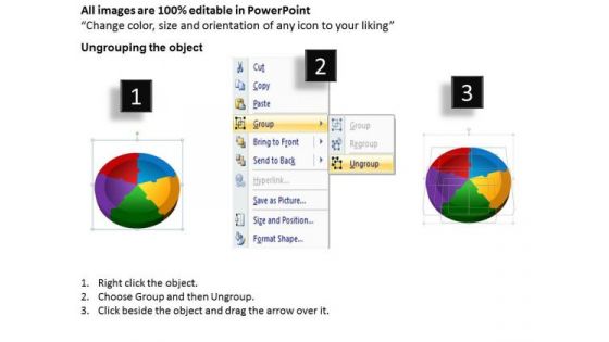 Consulting Diagram Circular Puzzle Templates Pieces 5 Stages Business Finance Strategy Development