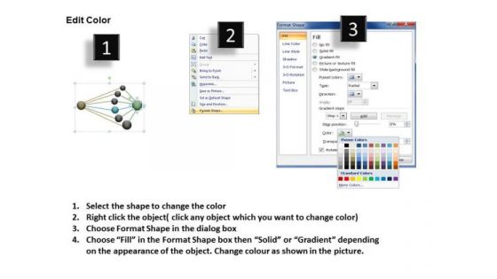 Consulting Diagram Clustering Circular Ppt Strategy Diagram