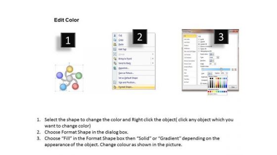 Consulting Diagram Hub And Spoke 5 Stages Sales Diagram