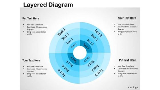 Consulting Diagram Layered Diagram Strategy Diagram