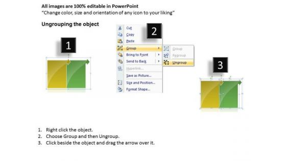 Consulting Diagram Linear Flow 2 Stages