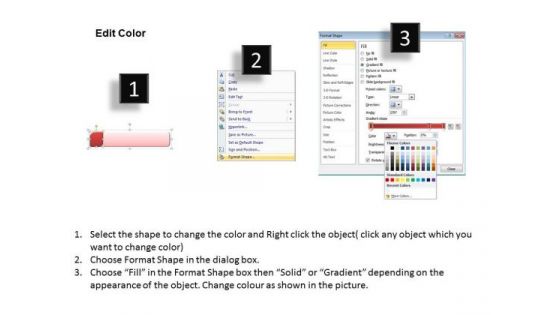 Consulting Diagram Numbered List PowerPoint Slide Sales Diagram