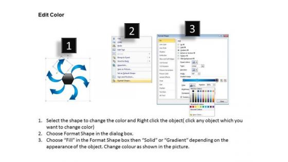 Consulting Diagram One Cause Four Outcomes Ppt Slides 16 Sales Diagram