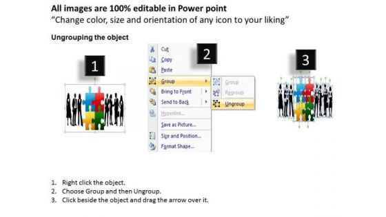 Consulting Diagram Puzzle Pieces Fitting Style 1 Strategic Management