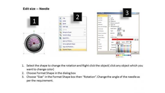 Consulting Diagram Tachometer Full Dial Business Diagram