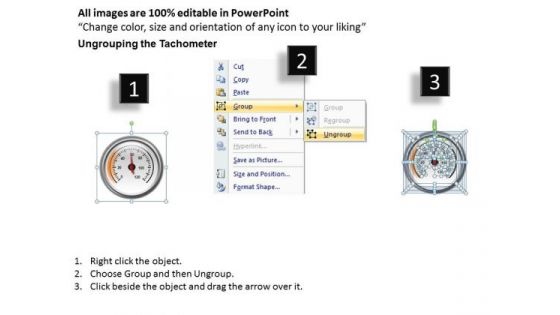 Consulting Diagram Tachometer Full Dial Business Framework Model