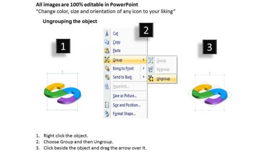 Consulting Diagram Zig Zag 4 Step Strategy Diagram