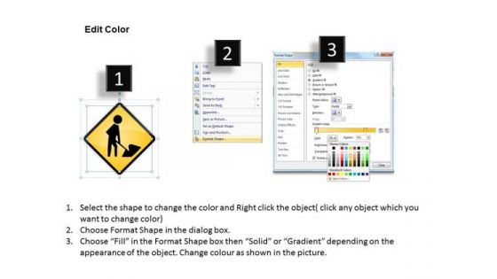 Consulting PowerPoint Template Warning Sign Ppt Templates Backgrounds For Slides