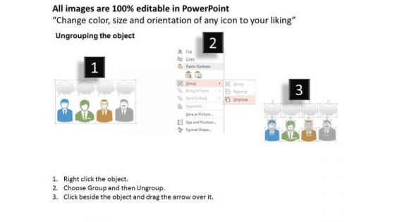 Consulting Slides Business Persons With Text Boxes Business Presentation