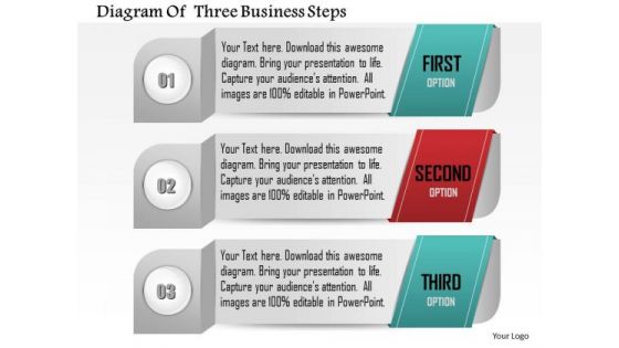 Consulting Slides Diagram Of Three Business Steps Business Presentation Consulting Slides Diagram Of Three Business Steps Business Presentation